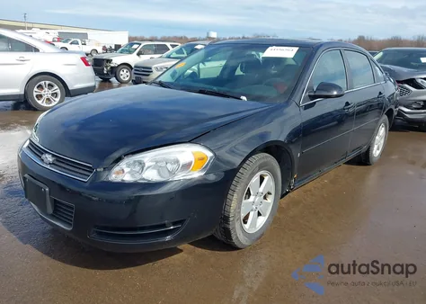 2008 Chevrolet Impala Lt из США, поврежденный, VIN 2G1WT58K681298549